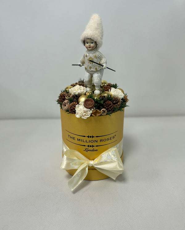 Zlatý Basic Vianočný box - The Million Roses Slovakia