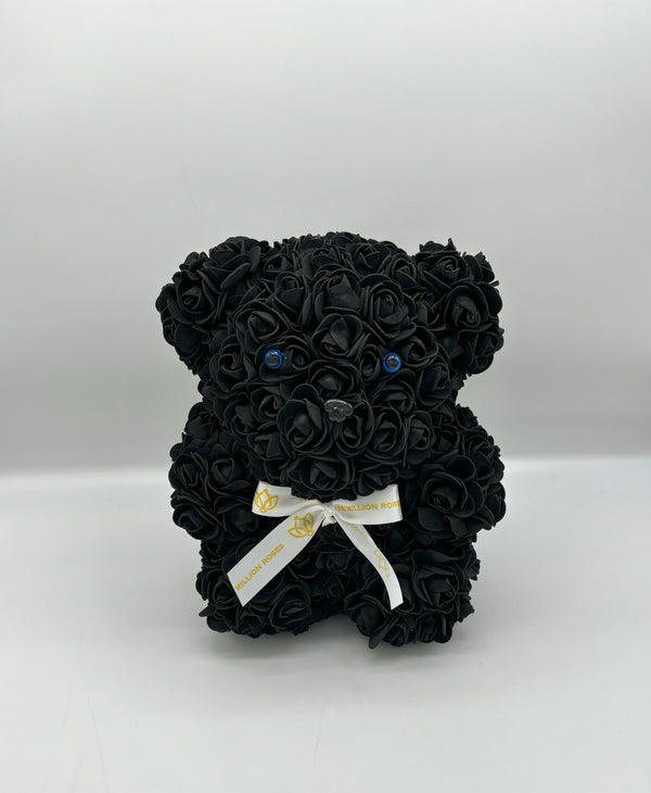 Rose Bear-  Black - The Million Roses Slovakia