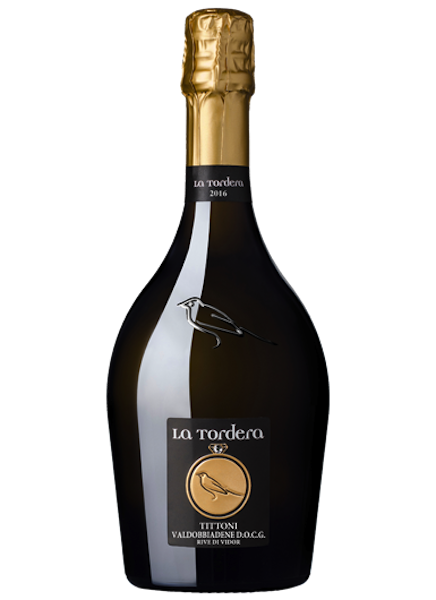 La Tordera Prosecco Tittoni Valdobbiadene + SWAROVSKI  Kryštál - The Million Roses Slovakia