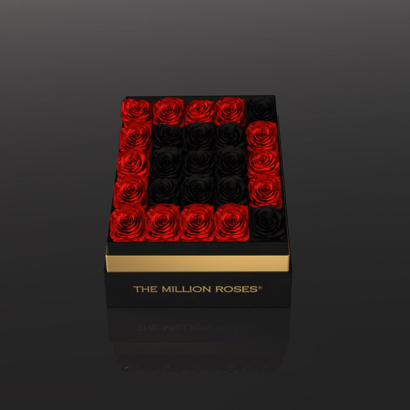 one in a million™ - the square - black box - The Million Roses Slovakia