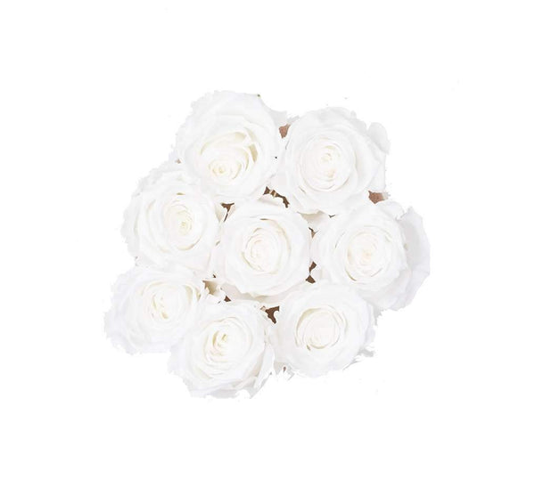 The Million Basic - White Eternity Roses - Vanilla Box - The Million Roses Slovakia