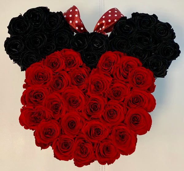 Mickey Mouse Medium Box -  Eternity Roses - The Million Roses Slovakia