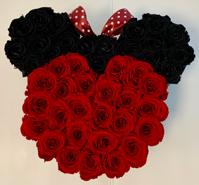 Mickey Mouse Medium Box -  Eternity Roses - The Million Roses Slovakia