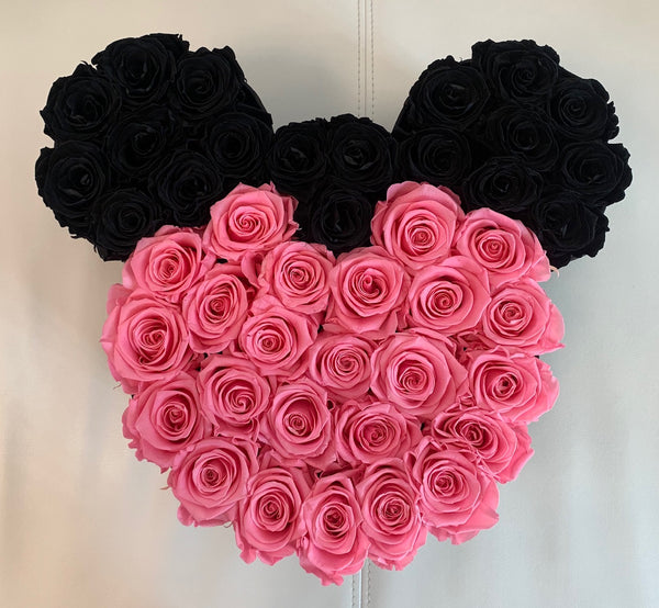 Minnie Mouse Medium Box -  Eternity Roses - The Million Roses Slovakia