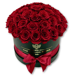 Medium - Red Roses "Sphere" - Black Box - The Million Roses Slovakia