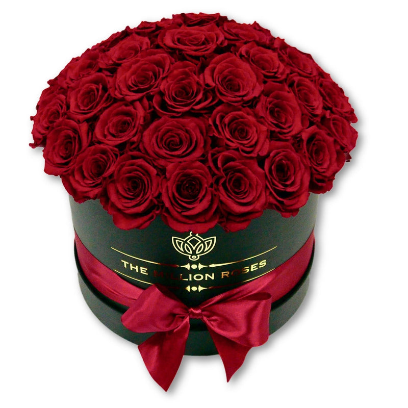 Medium - Red Roses "Sphere" - Black Box - The Million Roses Slovakia