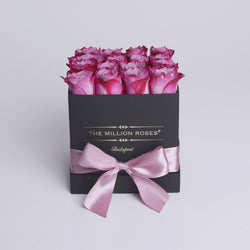 Cube - Pink Roses - Black Box - The Million Roses Slovakia