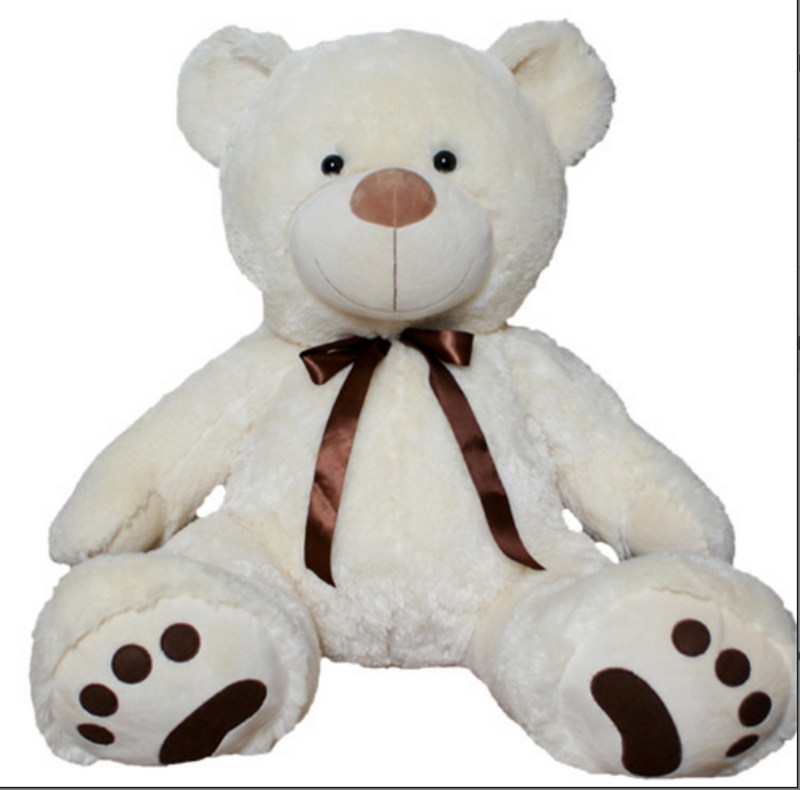 Teddy Bear- Big-White - The Million Roses Slovakia