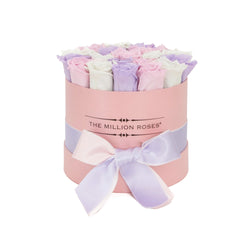 Small - Princess Eternity Rose Selection - Pink Box - The Million Roses Slovakia