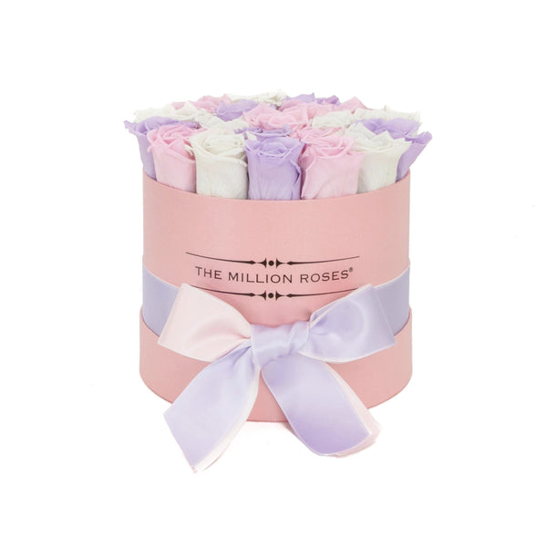 Small - Princess Eternity Rose Selection - Pink Box - The Million Roses Slovakia