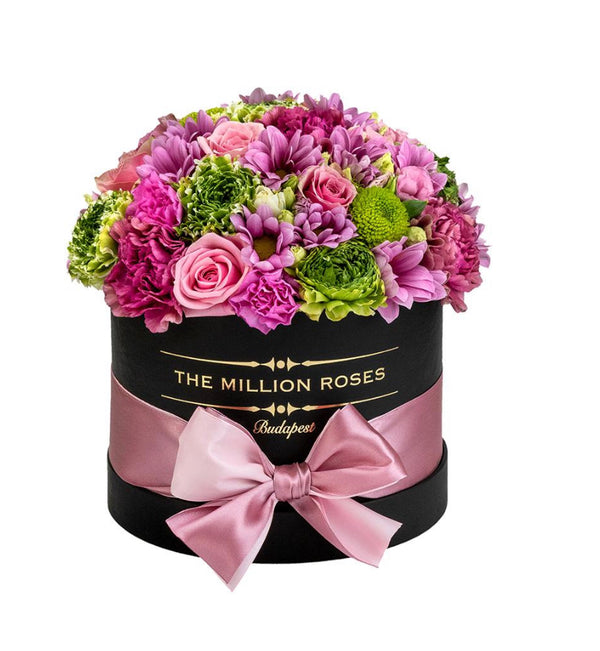 Mix Roses - Small Black Box - The Million Roses Slovakia