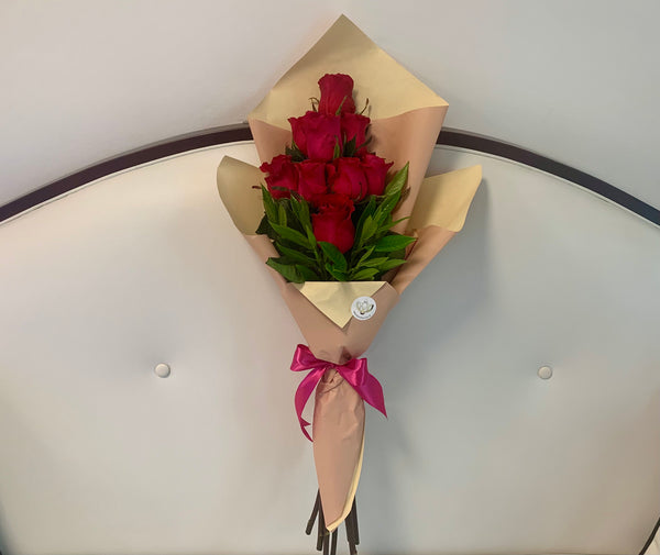 Kytica ružových živých skladaných ruží - The Million Roses Slovakia