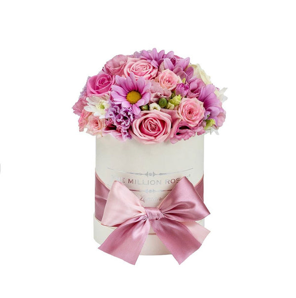 Basic Vanilla Box- Mix Roses - The Million Roses Slovakia