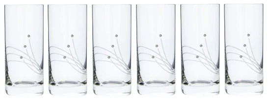 Swarovski poháre 250ml (6ks) - The Million Roses Slovakia