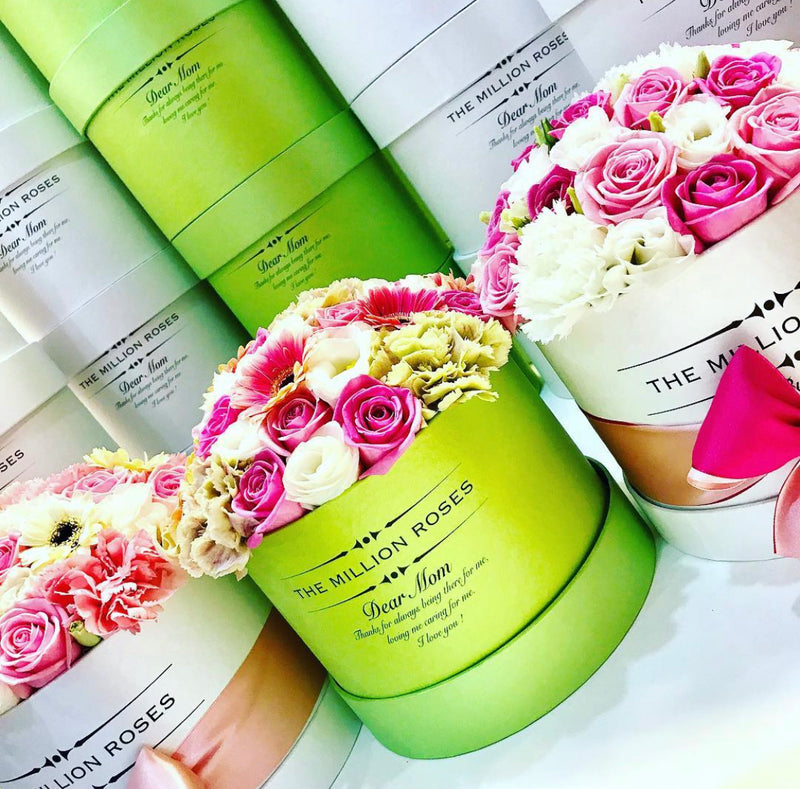 Dear Mom Box- Mix Roses - The Million Roses Slovakia