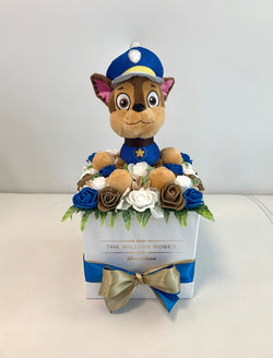 Box plyšovými hračkami (Paw Patrol - Chase) - The Million Roses Slovakia