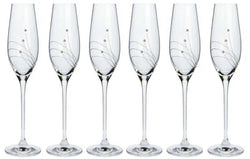 Swarovski poháre 210ml (6ks) - The Million Roses Slovakia