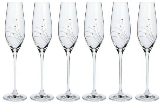 Swarovski poháre 210ml (6ks) - The Million Roses Slovakia