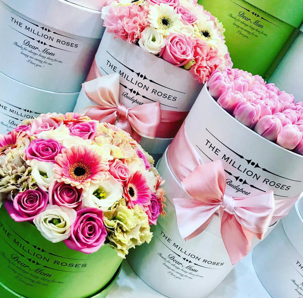 Dear Mom Box- Mix Roses - The Million Roses Slovakia