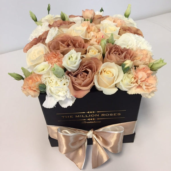 Cube - Coffe Mix  - Black Box - The Million Roses Slovakia