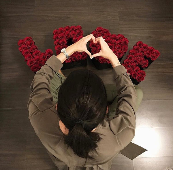 The Million Large Luxury Eternity Rose Boxes , LOVE - The Million Roses Slovakia