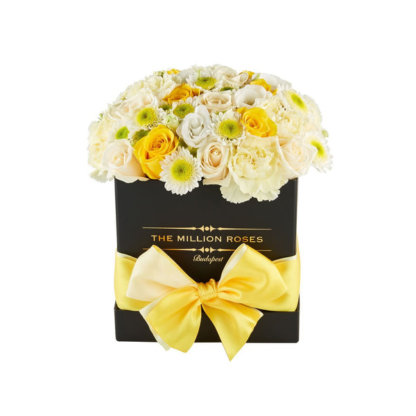 Cube - Yellow Mix - Black Box - The Million Roses Slovakia