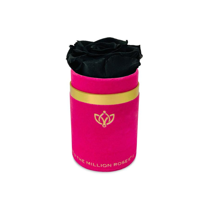 Single Rose Box - Pink Suede - The Million Roses Slovakia