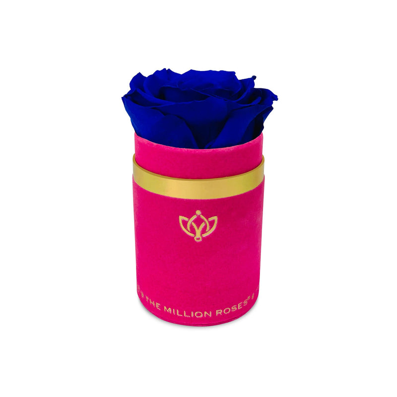 Single Rose Box - Pink Suede - The Million Roses Slovakia