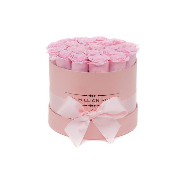 Small - Pink Roses - Pink Box - The Million Roses Slovakia