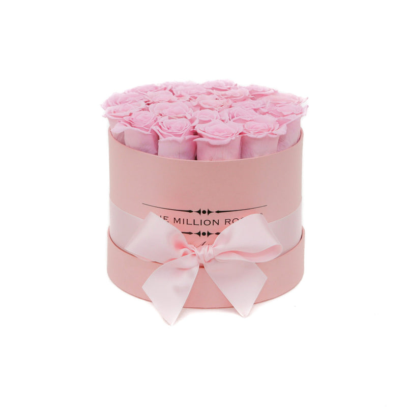 Small - Pink Roses - Pink Box - The Million Roses Slovakia