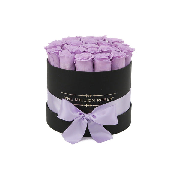 Small - Lavender Eternity Roses - Black Box - The Million Roses Slovakia
