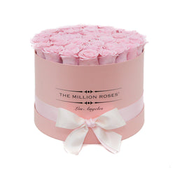 Medium - Pink Roses - Pink Box - The Million Roses Slovakia