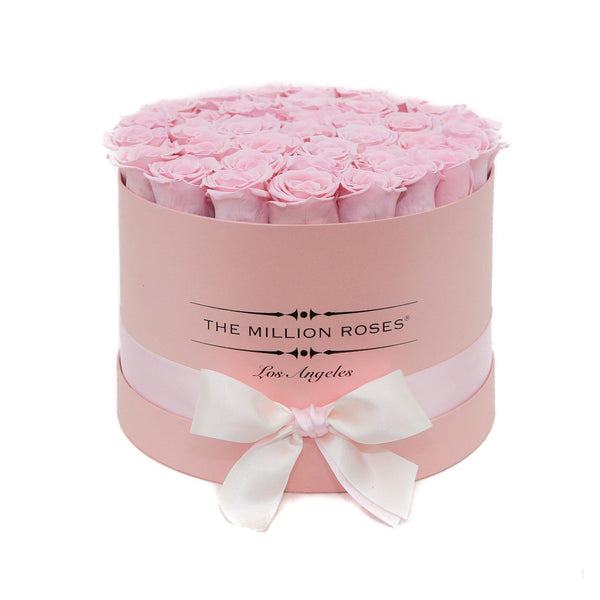 Medium - Pink Roses - Pink Box - The Million Roses Slovakia