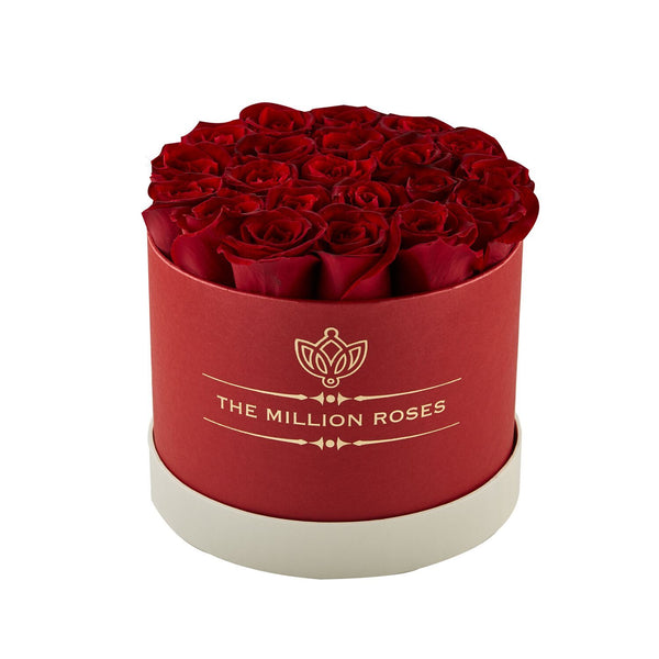 Small - Red Roses - Red Box - The Million Roses Slovakia