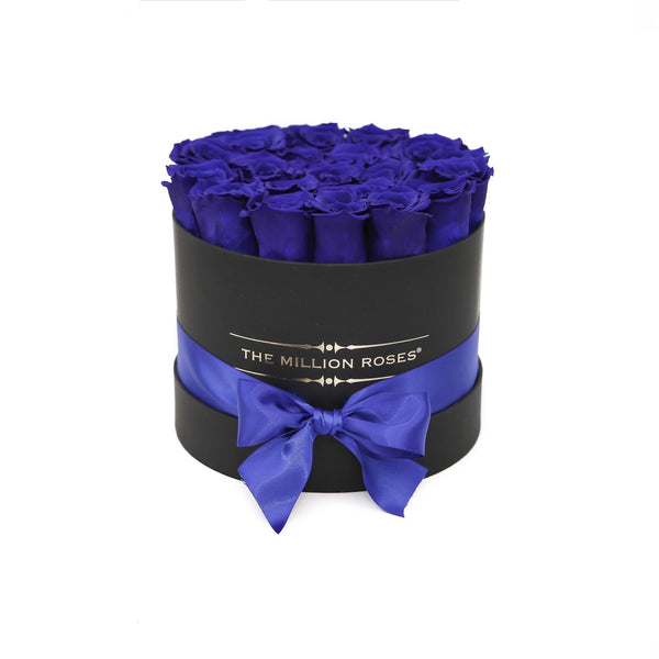 Small - Blue Eternity Roses - Black Box - The Million Roses Slovakia