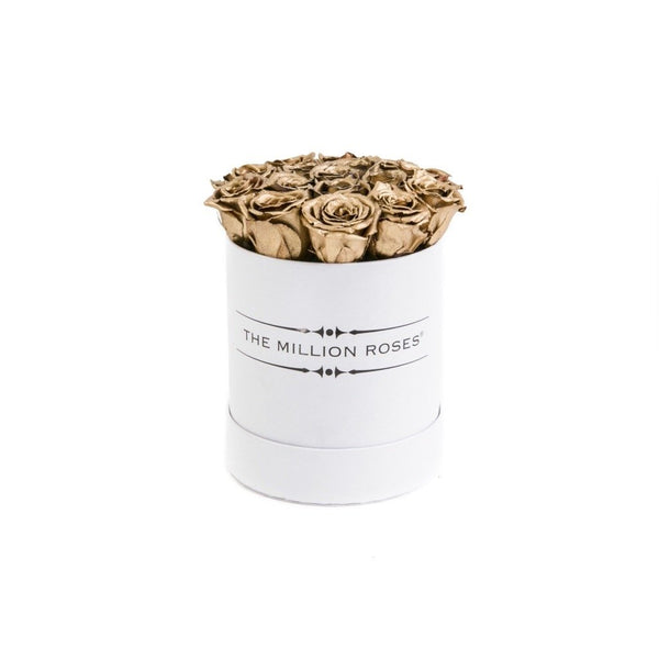 The Million Basic - Gold Roses - White Box - The Million Roses Slovakia